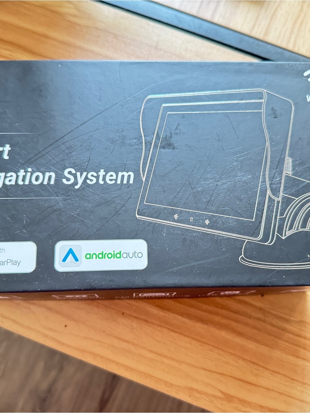 Android Auto Compatible Navigation System Box - Black